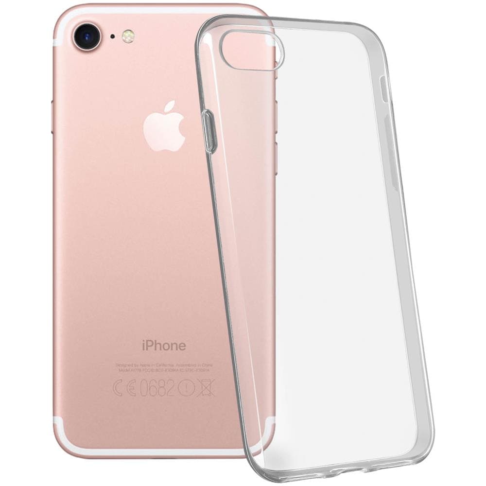 Cover Silicone Infrangibile Ultra-trasparente Per Apple Iphone 7 / 8 - Foto 1