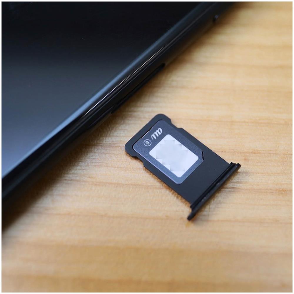 Slot Porta Sim Iphone 8 Nero - Adattatore Scheda Sim Di Ricambio - Foto 4