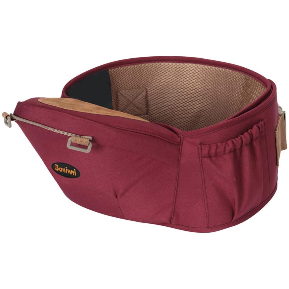 3-in-1 Marsupio Portabimbi Con Sedile Porta 15 Kg Bnbc003-rd - Foto 7