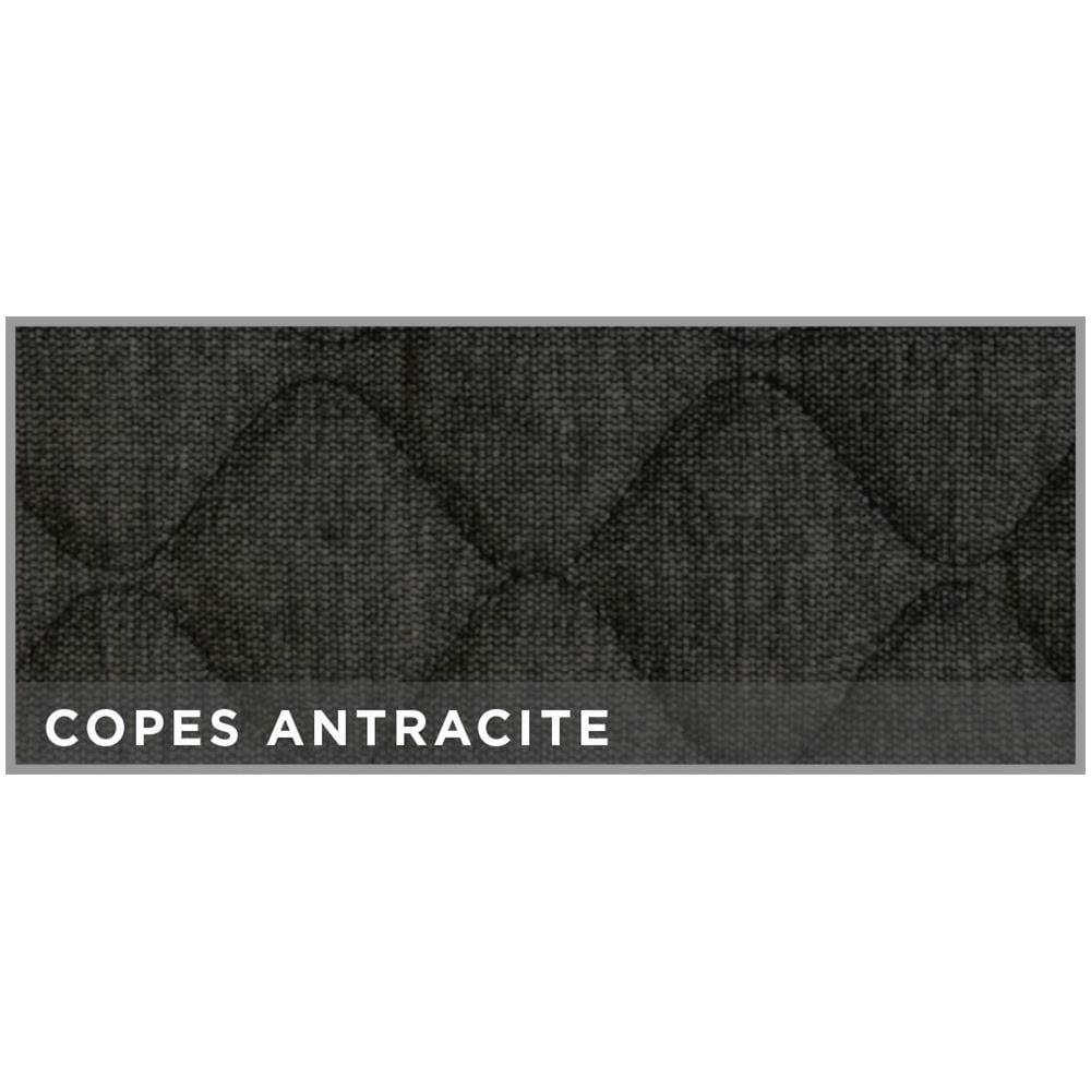 Cora 000129123 Serie Completa Coprisedili Espresso Deluxe Tg. Media Post. Intero Tess. Copes Antracite - Foto 1
