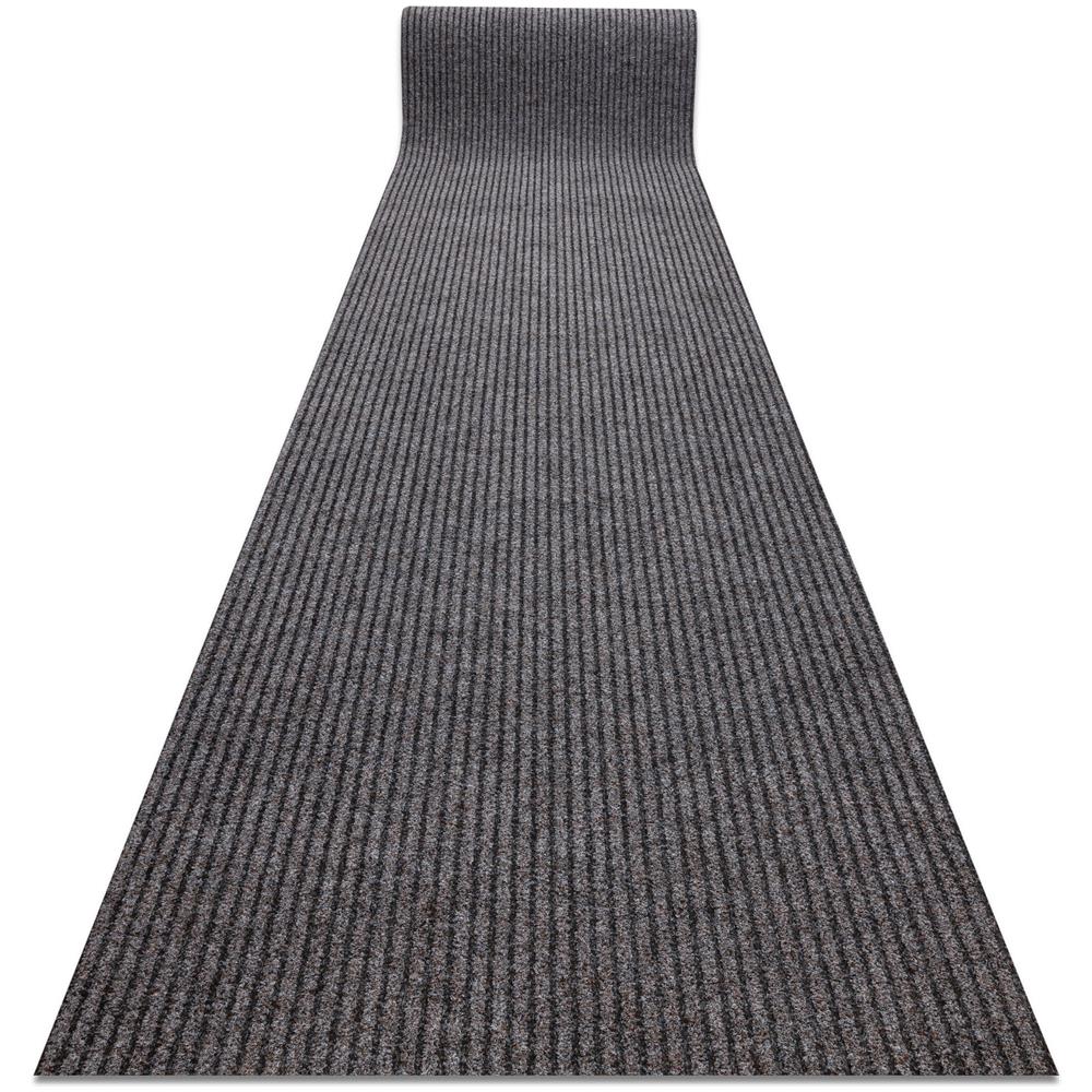 Zerbino Lavabile 180x60 Cm Di Colore Nero Con Superficie In Poliammide E Fondo Antiscivolo Vidaxl
