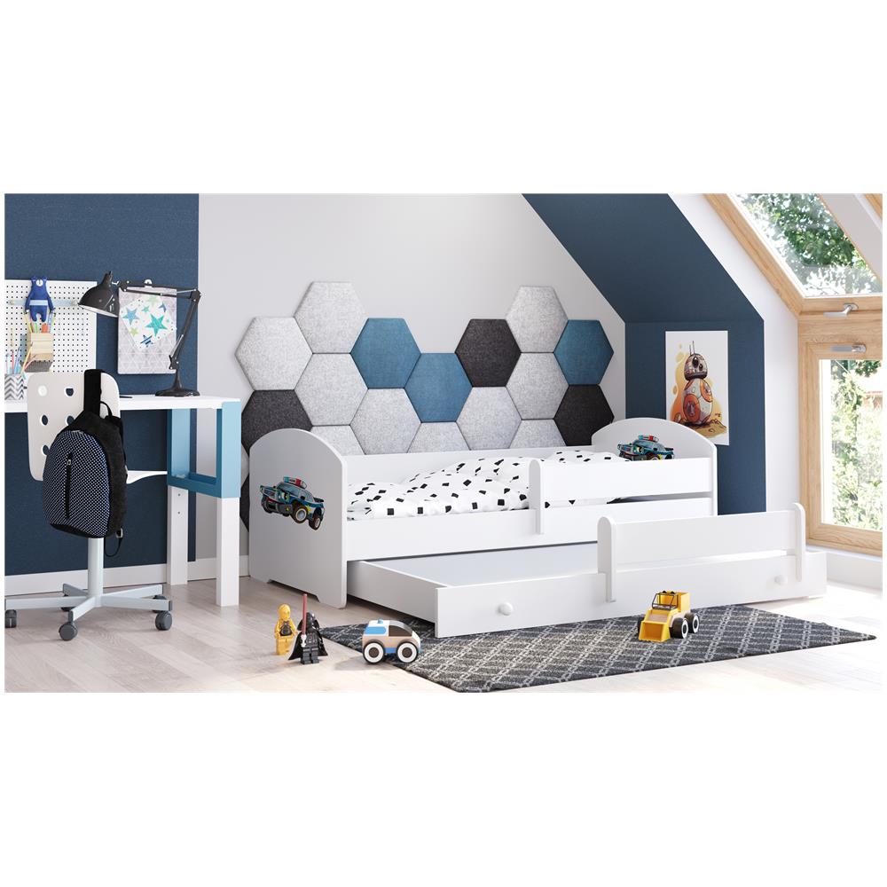 Luk Ii 160x80 Letto Matrimoniale Per Bambini Police - Foto 2