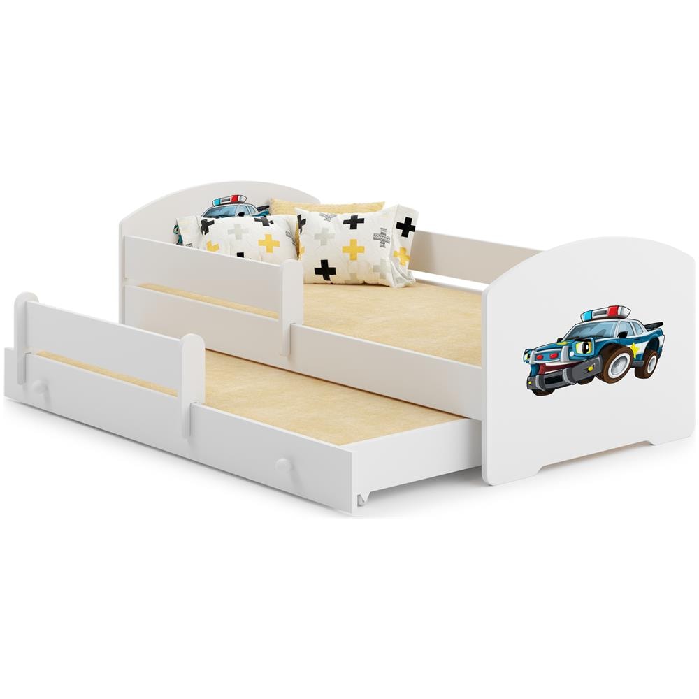 Luk Ii 160x80 Letto Matrimoniale Per Bambini Police - Foto 1