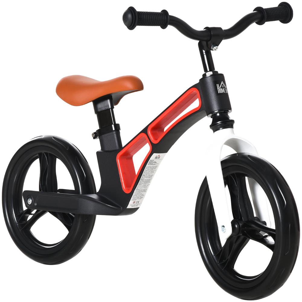 HOMCOM - Bici Senza Pedali Per Bambini 2-5 Anni Con Sellino E Manubrio  Regolabili In Altezza - Nero - ePRICE