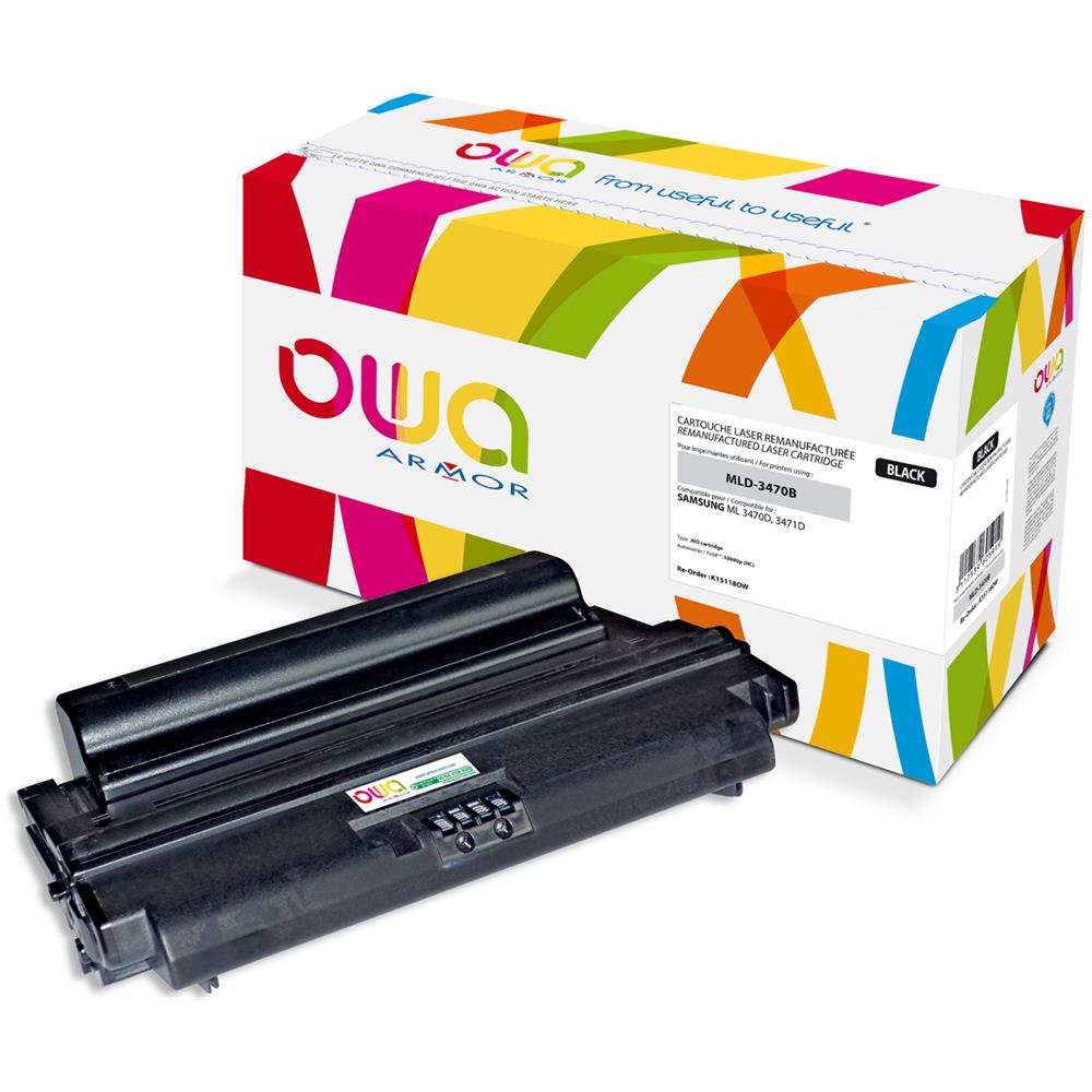 K15118OW, Toner, Nero, Laser, Samsung, ML-3470/3471, MLD3470B - Foto 2