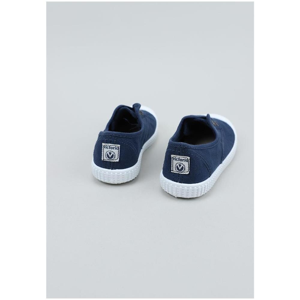 Inglesa Elástico Lona Tintada Puntera - 375093 - Blu - 27 - Foto 5