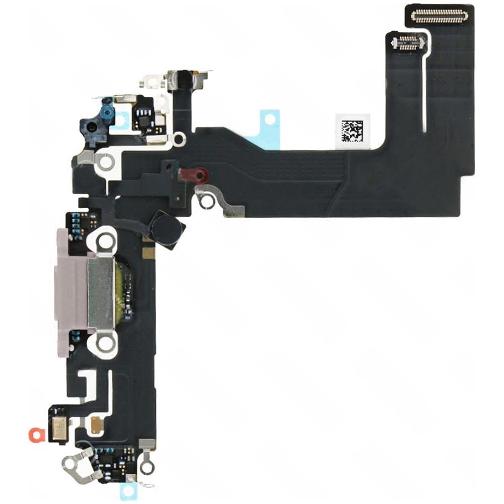 Connettore Di Ricarica Lightning E Microfono Di Ricambio Iphone 13 Mini Rosa - Foto 2