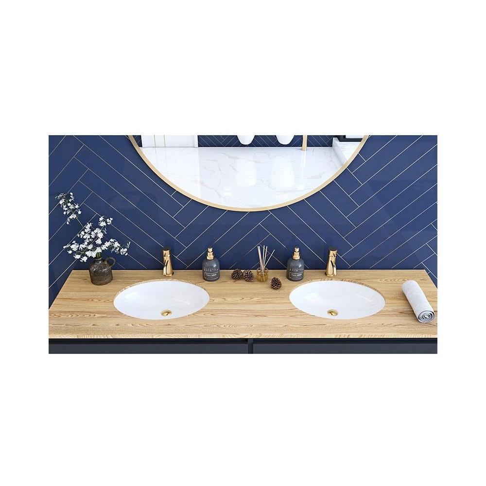Lavabo Sottopiano Nel White - Foto 2