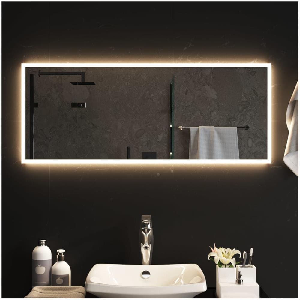 Specchio Da Bagno Con Luci Led 100x40 Cm - Foto 1