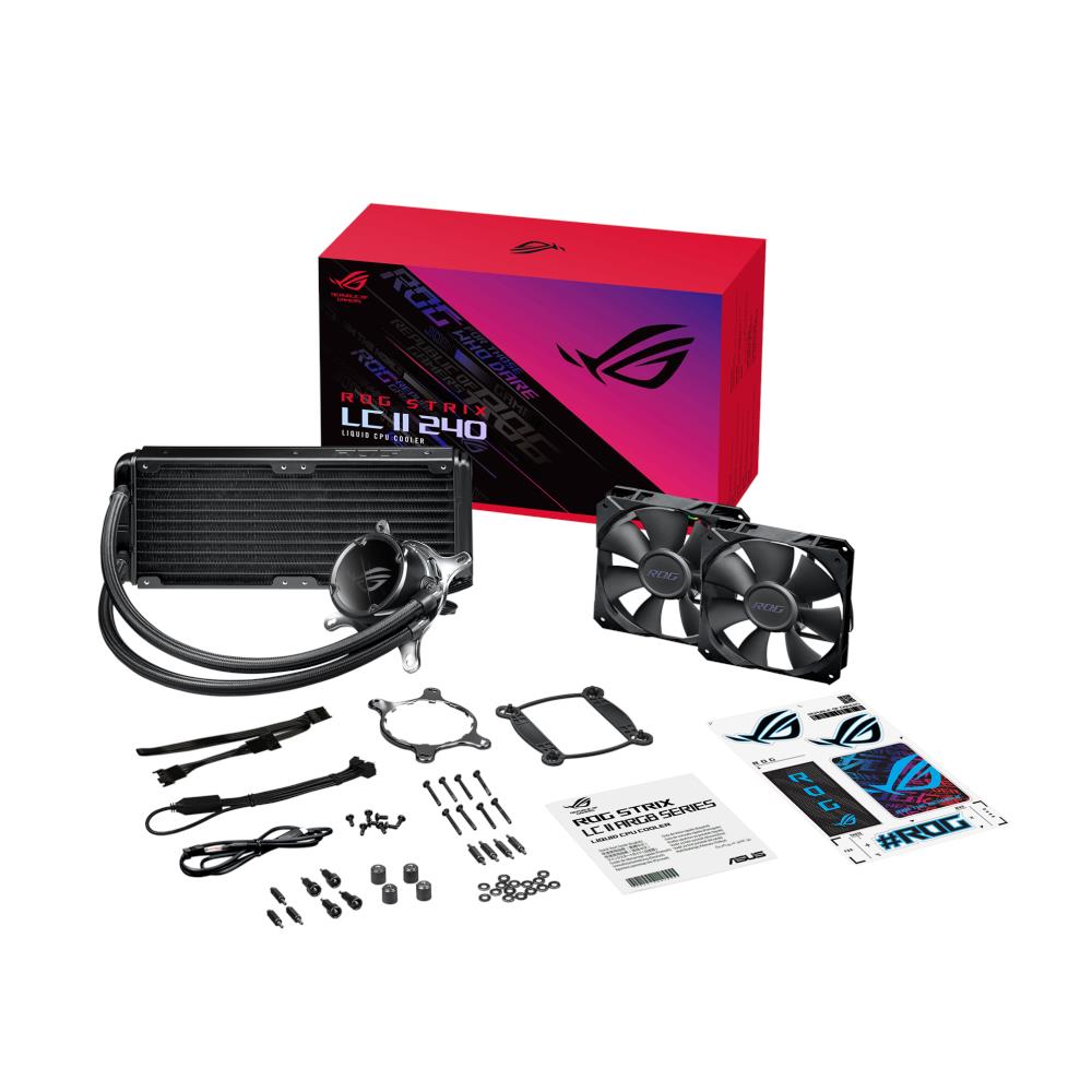 Dissipatore CPU a Liquido ROG STRIX LC II 360 per Socket Intel LGA 1150 (Socket H3) / LGA 1151 (Socket H4) / LGA 1155 (Socket H2) / LGA 1156 (Socket H) / LGA 1200 (Socket H5) / LGA 1700 / LGA 2011 (Socket R) / LGA 2011-v3 (Socket R) / LGA 2066e Socket AMD AM4 / AM5 / TR4 - Foto 5