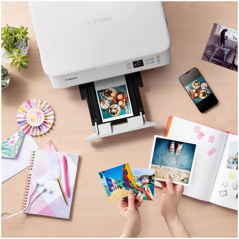 Stampante Fotografica Multifunzione PIXMA TS5351i Inkjet a Colori Stampa Copia Scansione A4 13 ipm (B/N) 6,8 ipm (a Colori) Wi-Fi / USB - Foto 6