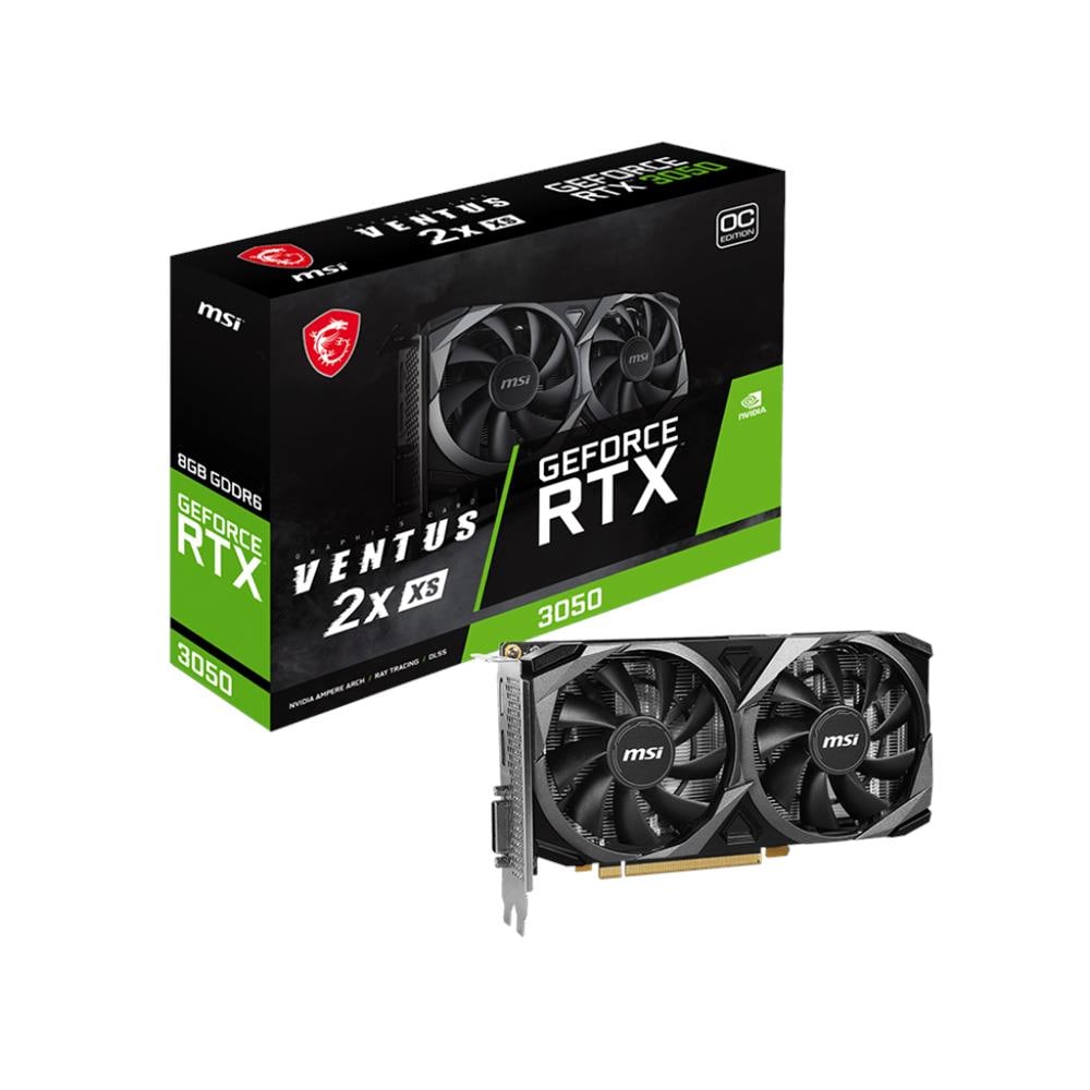 GEFORCE RTX 3050 VENTUS 2X XS 8G OC Scheda Video NVIDIA 8 GB GDDR6 - Foto 2