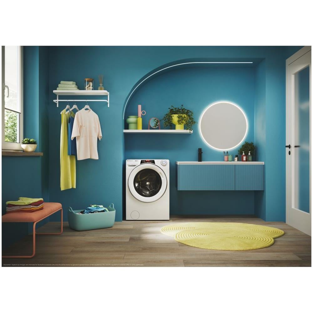 Lavatrice Standard RO 6106DWMC7/1-S RapidÓ Mix Power System 10 Kg Classe A Centrifuga 1600 giri - Foto 11