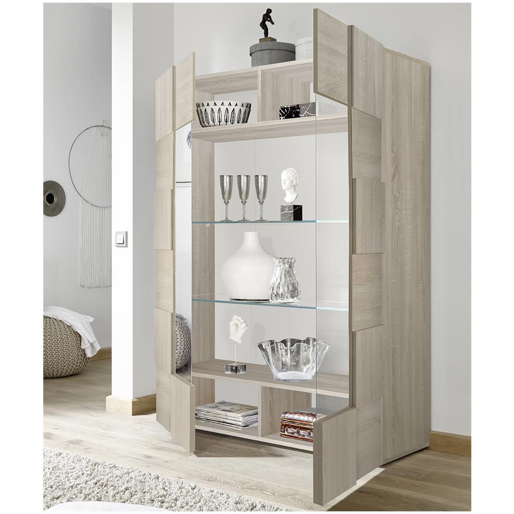 Domo - Vetrina Moderna Con 2 Ante - Foto 2