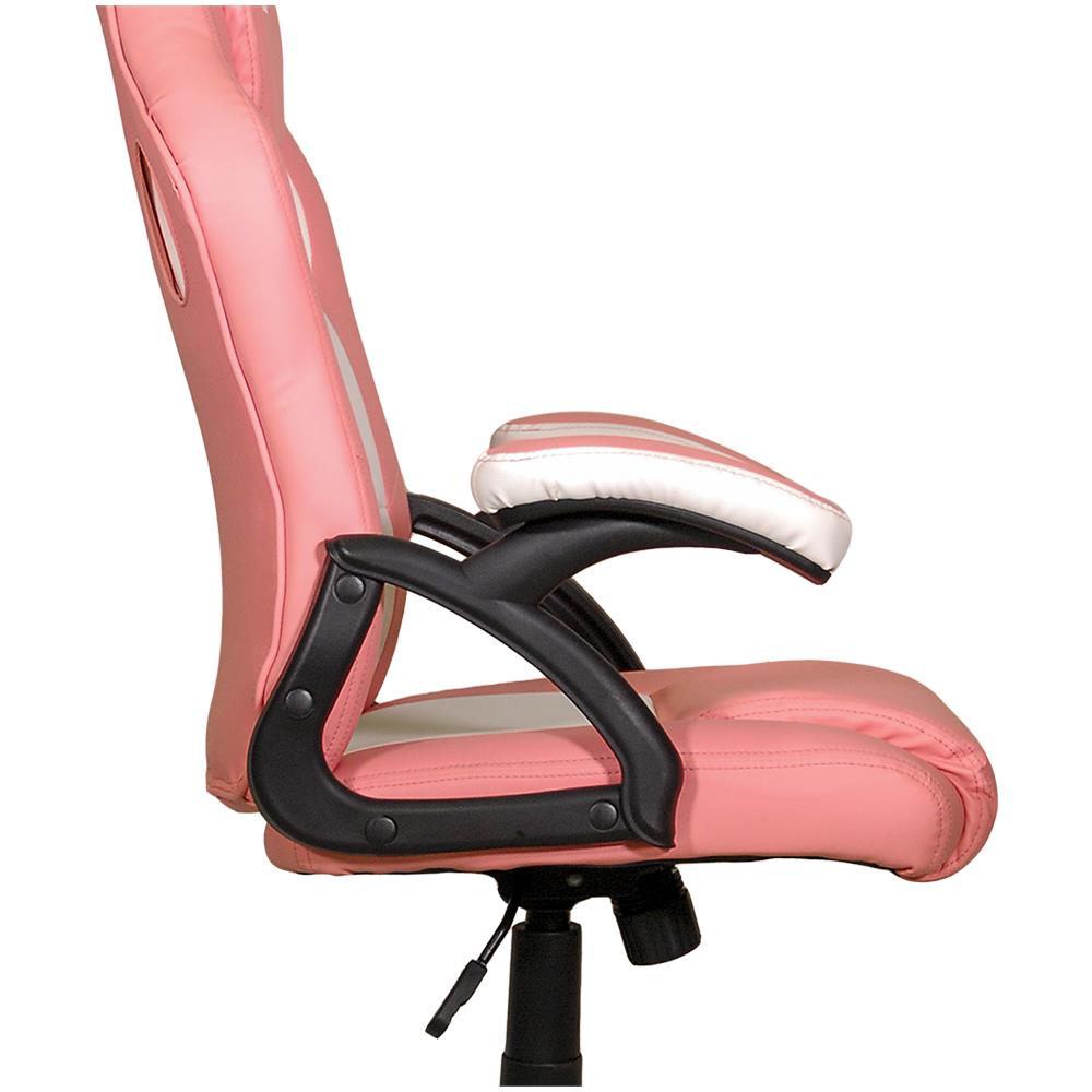 Poltrona 90558F Ufficio Cameretta Comoda Regolabile Colore Rosa - Foto 6