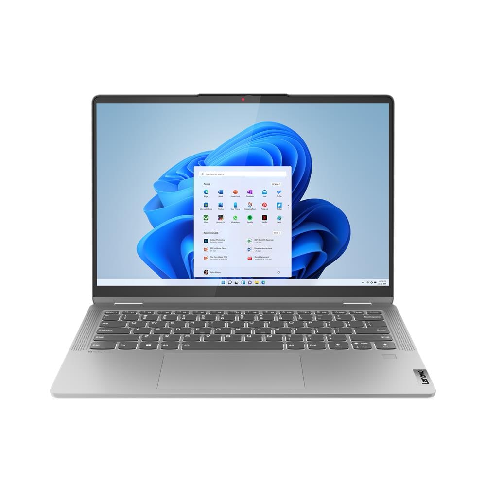 IdeaPad 5 AMD Ryzen™ 7 7730U Ibrido (2 in 1) 35,6 cm (14") Touch screen WUXGA 16 GB LPDDR4x-SDRAM 512 GB SSD Wi-Fi 6 (802.11ax) Windows 11 Home Grigio - Foto 1