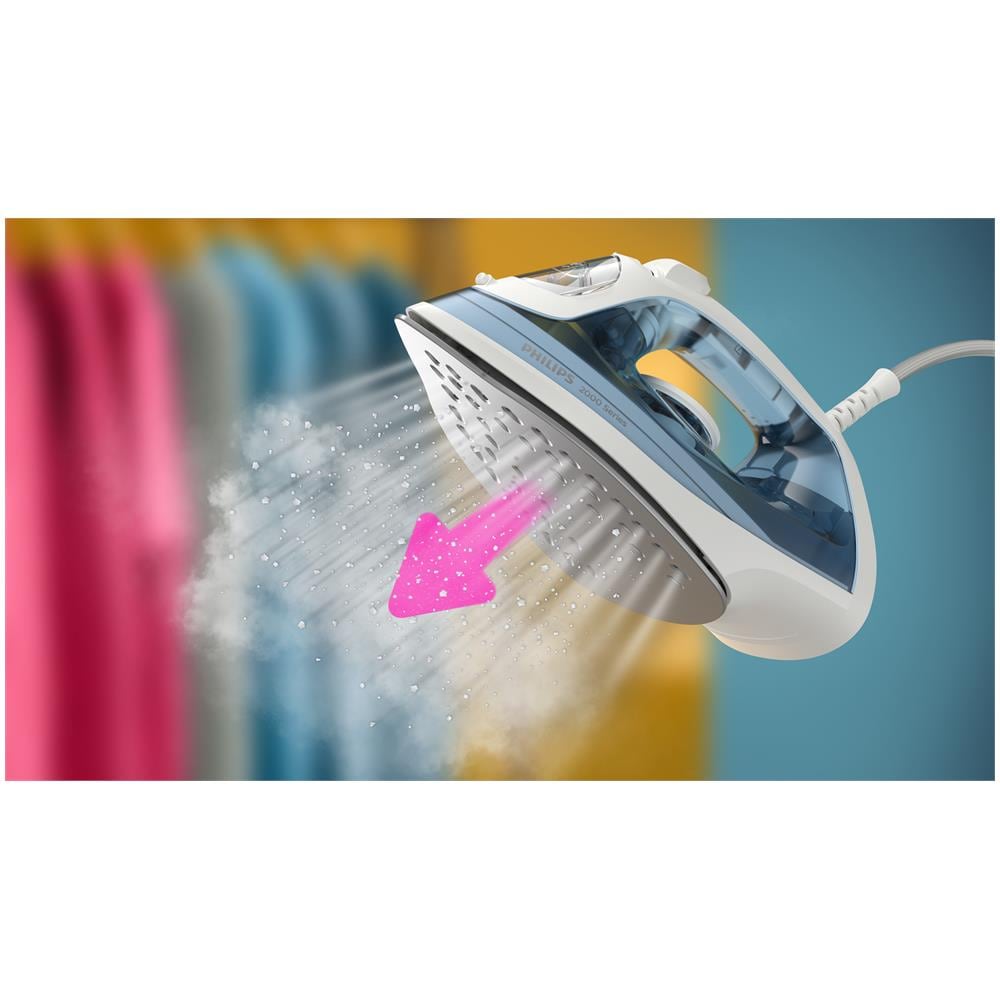 Ferro da Stiro a Vapore DST2010/20 Capacità 0.25 Litri Potenza 2000 Watt Colore Blu - Foto 5