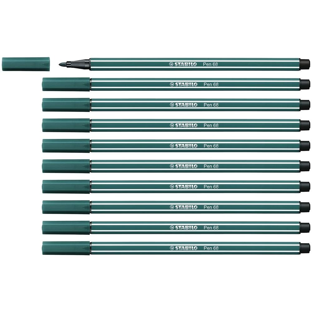 Pen 68 - Pennarello Premium - Confezione da 10 - Turchese - Foto 1