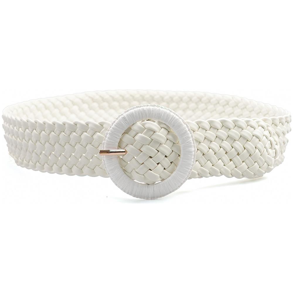 Cintura con Fibbia Rotonda Intrecciata - Foto 1