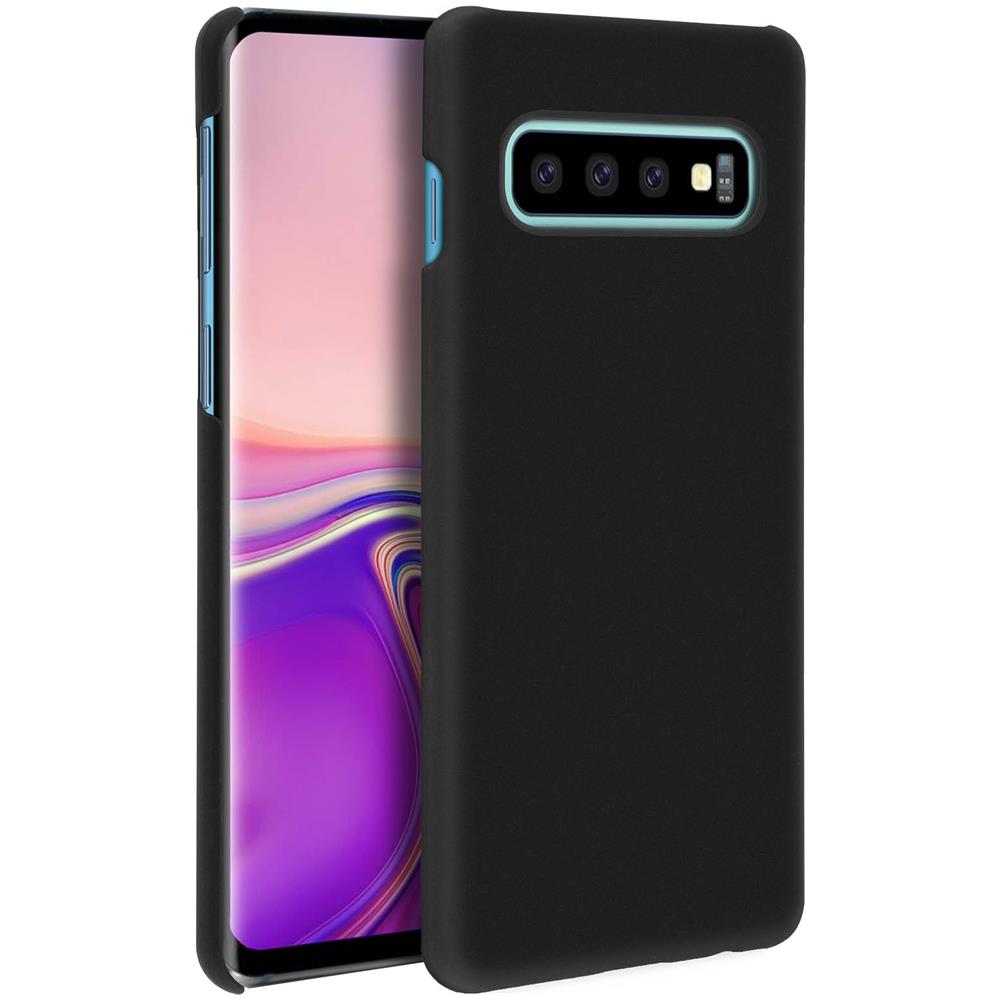 Cover Samsung Galaxy S10 Antishock Rigida Soft Touch Resistente - Nero Opaco - Foto 2