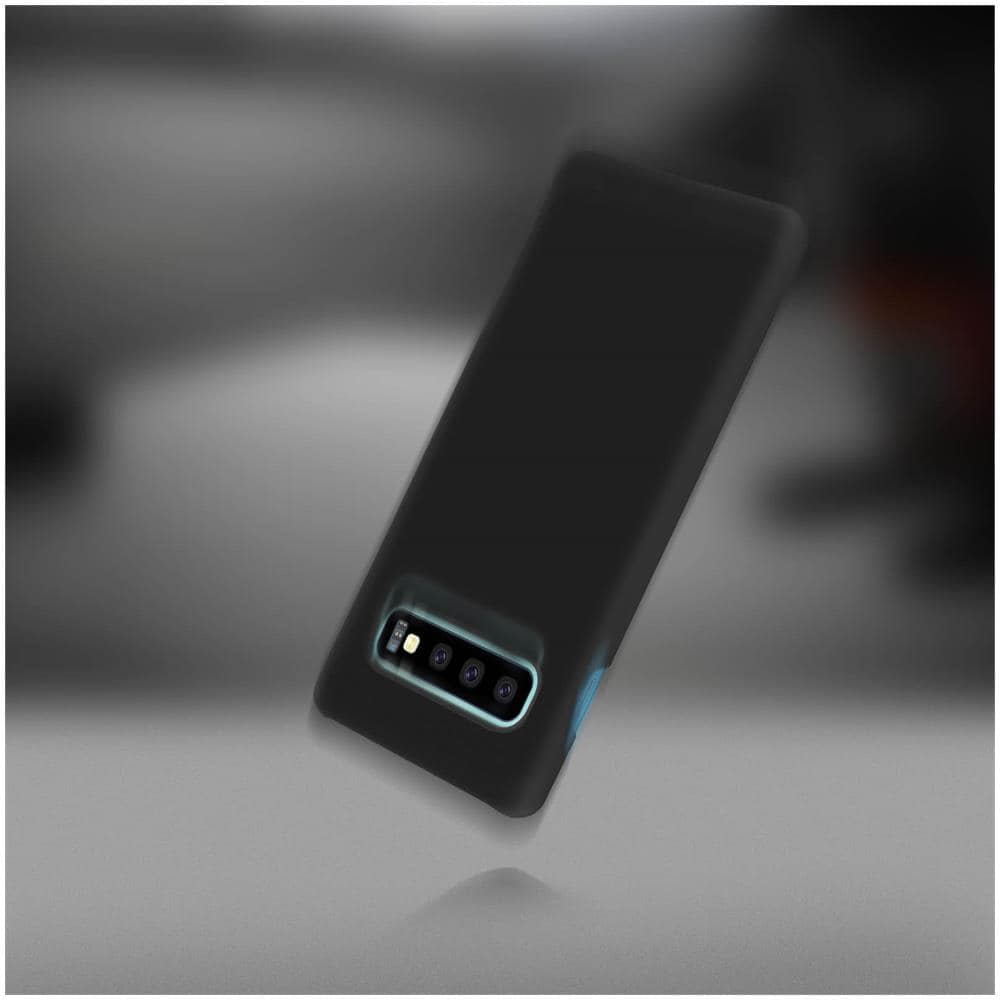 Cover Samsung Galaxy S10 Antishock Rigida Soft Touch Resistente - Nero Opaco - Foto 5