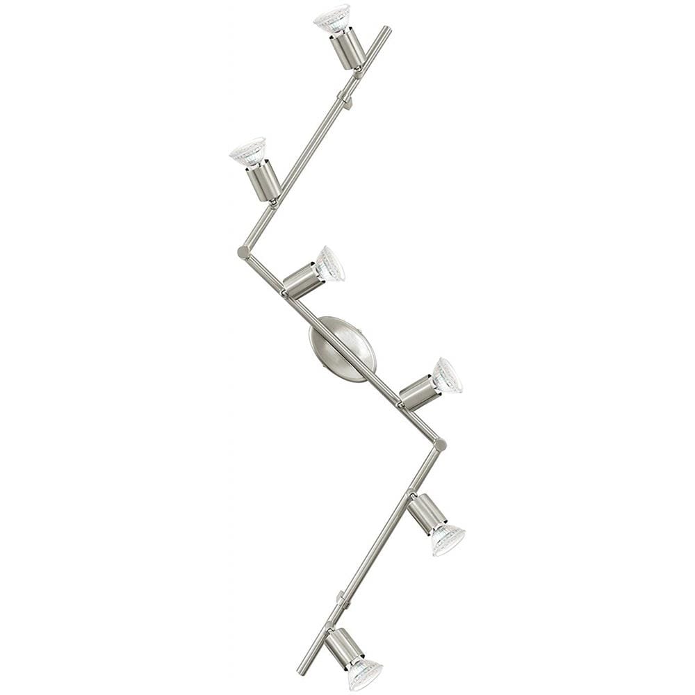 Buzz-led Suitable For Indoor Use Gu10 3w Metallic Wall Lighting - Wall Lighting (6 Bulb (s), 3 W, Gu10, 3000 K, Ip20, Metallic)  - Foto 1