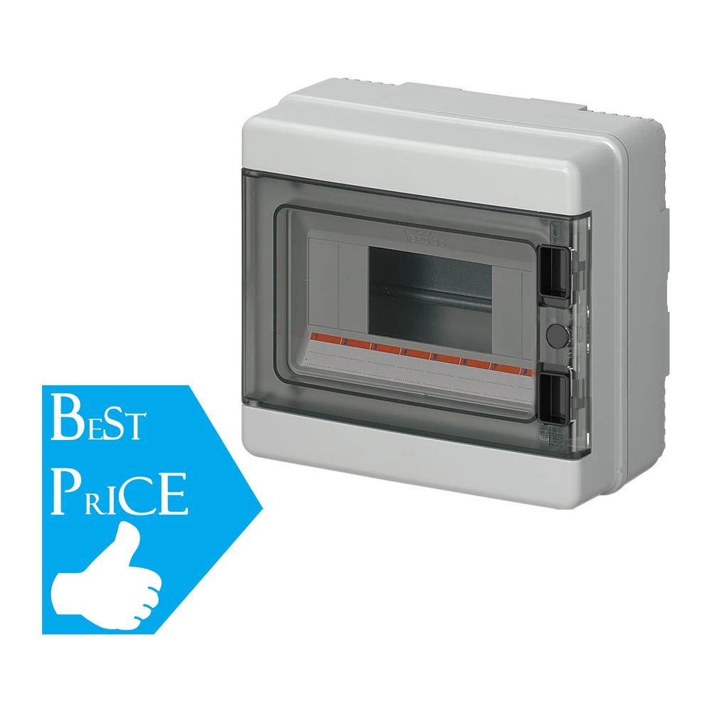 Centralino Da Parete Stagno 8 Moduli Ip65 - Foto 2