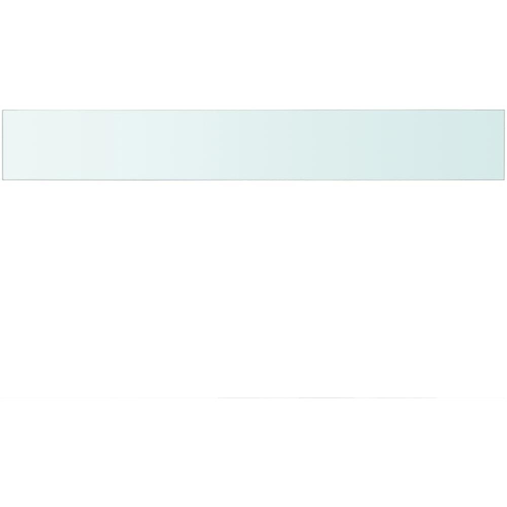 Mensole In Vetro Trasparente 2 Pz 90x12 Cm - Foto 3