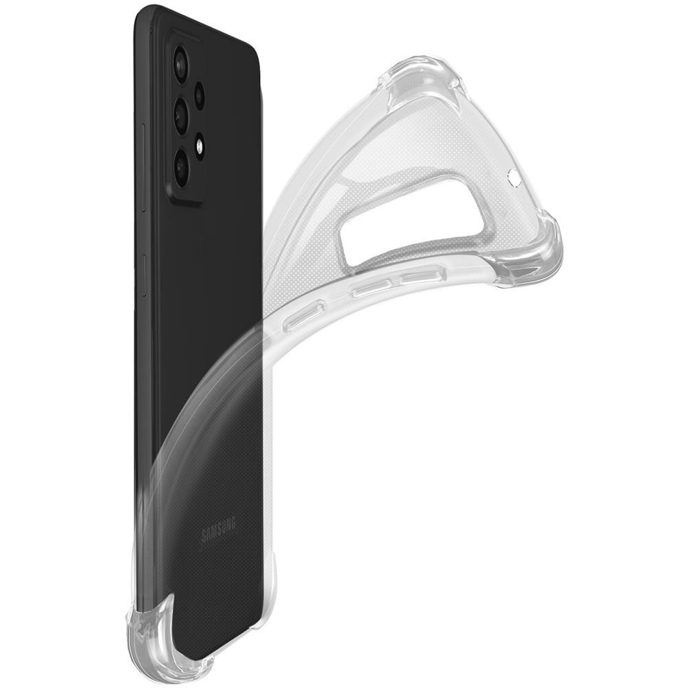Cover Samsung Galaxy A72 Morbida Angoli Rinforzati Trasparente - Foto 5