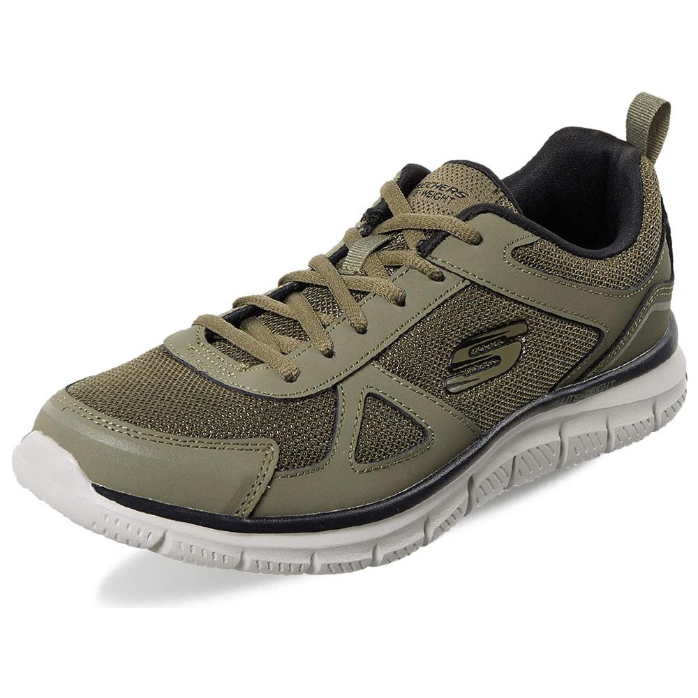 Scarpe Track- Scloric Taglia 44 Codice 52631-olbk Verde - Foto 6