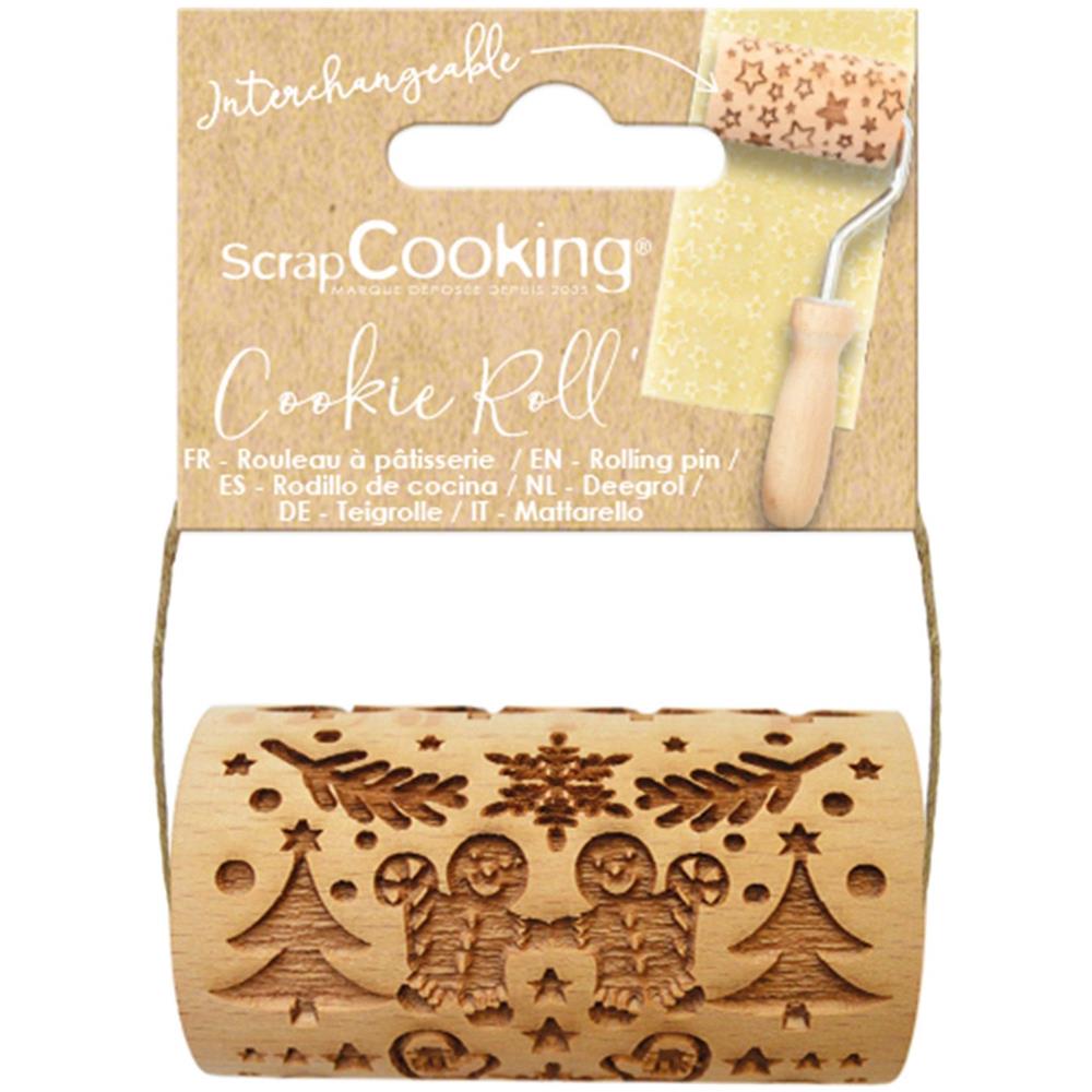 Mini Rullo Di Legno - Omino Di Pan Di Zenzero - Foto 1