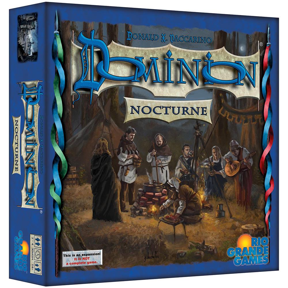 Giochi Rio Grande: Dominion: Nocturne, Un'espansione, Gioco Da Tavolo Strategico, Da 2 A 4 Giocatori, 30 Minuti Di Gioco, Dai 14 Anni In Su - Foto 2