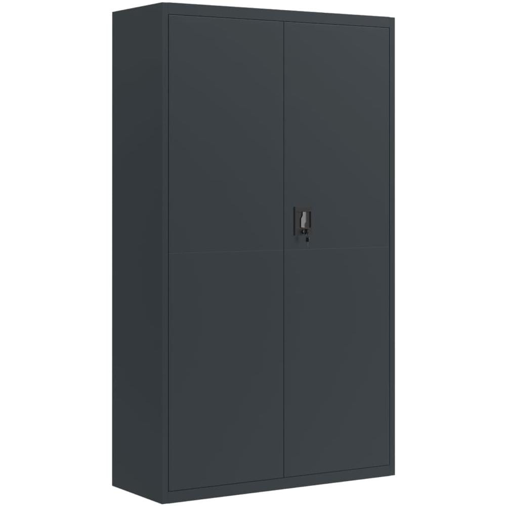 Armadio Classificatore Antracite 105x40x180 Cm In Acciaio - Foto 2