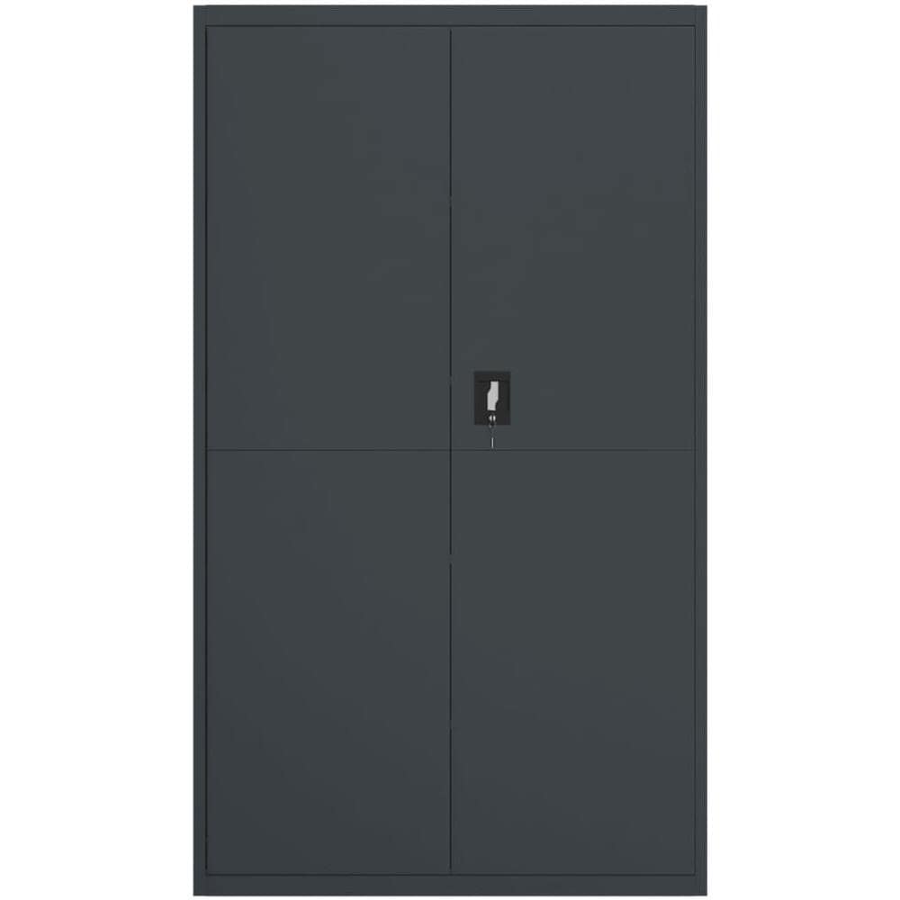 Armadio Classificatore Antracite 105x40x180 Cm In Acciaio - Foto 3