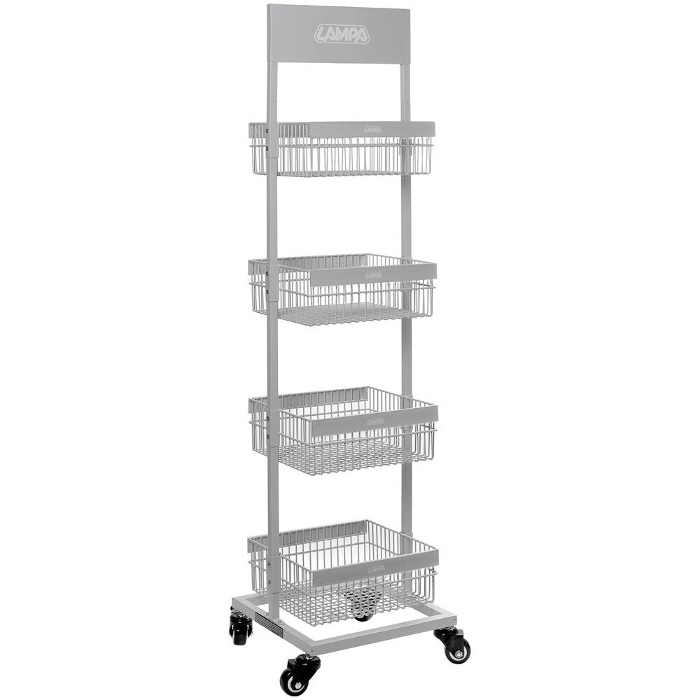 Espositore A Torre Con 4 Ceste - R7 - 162 Cm - Foto 1