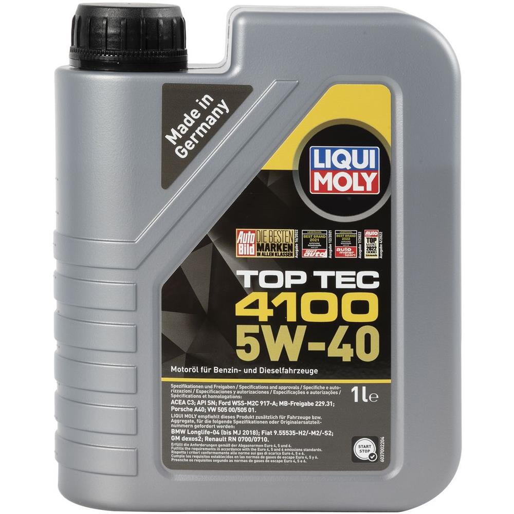 Olio Motoe Top Tec 4100 5w-40 1l - Foto 1