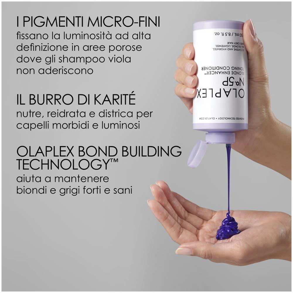 Nº. 5P Blonde Enhancer Toning Conditioner 250ml - Foto 5