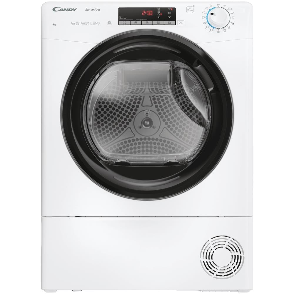 Asciugatrice Smart ProCRO4 H7A2TBE-S 7 Kg Classe A++ a Condensazione con Pompa di Calore Wi-Fi - Foto 1