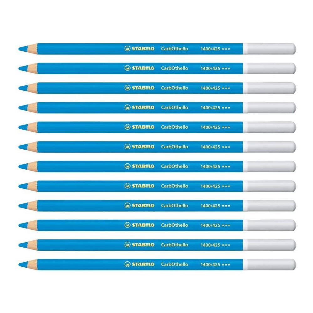 CarbOthello - Matita colorata Premium - Confezione da 12 - Blu Cobalto - Foto 1