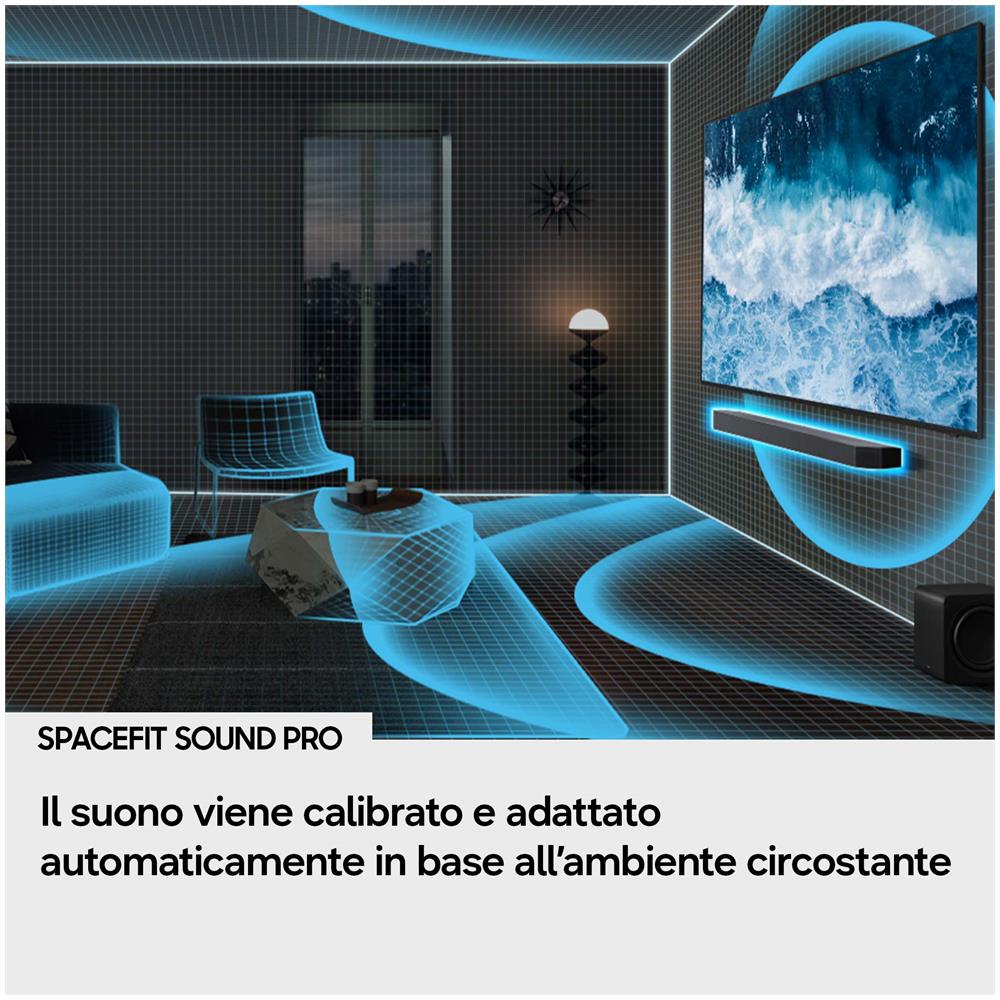 Soundbar HW-Q990H /XC, Audio 11.1.4 canali, potenza 756W, Active Voice Amplifier Pro, Auto AV Sync, Bluetooth 5.3, Q-Symphony, Wireless Dolby Atmos, 2026 - Foto 27