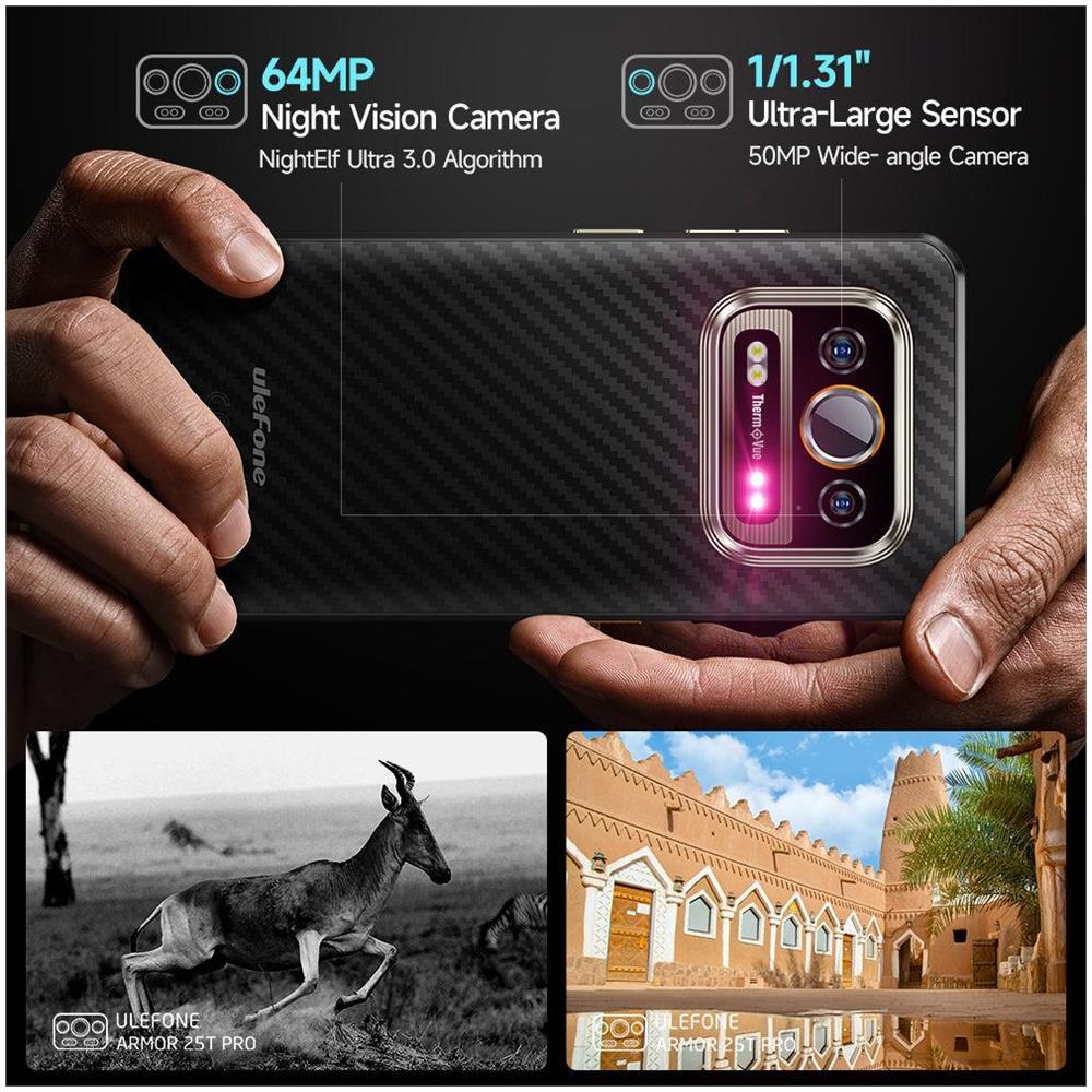 Armor 25T Pro 5G Rugged 256GB 8GB Ram Frost Black - Foto 6