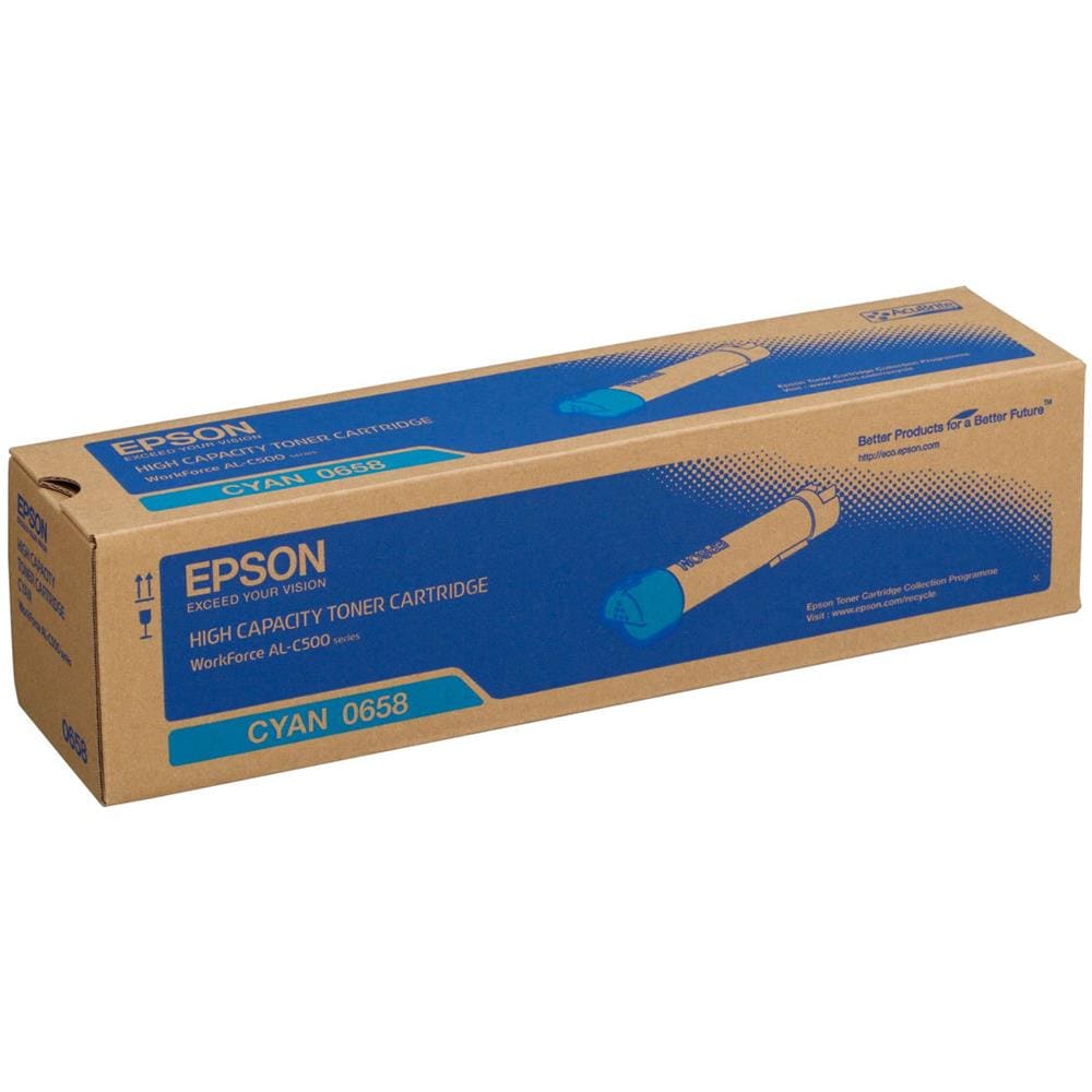 C13S050658 Toner Originale Ciano per HP Laserjet Pro M401 Capacità 13700 Pagine - Foto 5