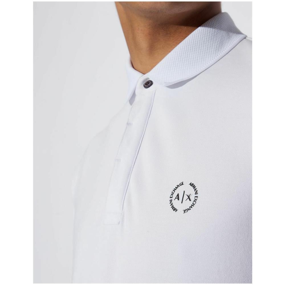 Maglie Polo Uomo Original 8nzf91 Zj81z Cotone P / e 2019 New Colore Principale White 1100 Taglia L - Foto 2