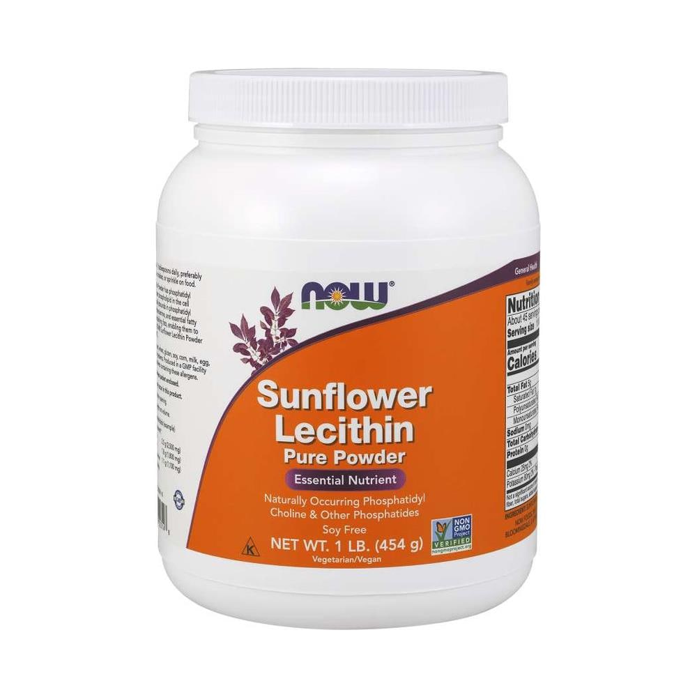 Sunflower Lecithin, Pure Powder - 454g - Lecitina Di Girasole - Foto 1