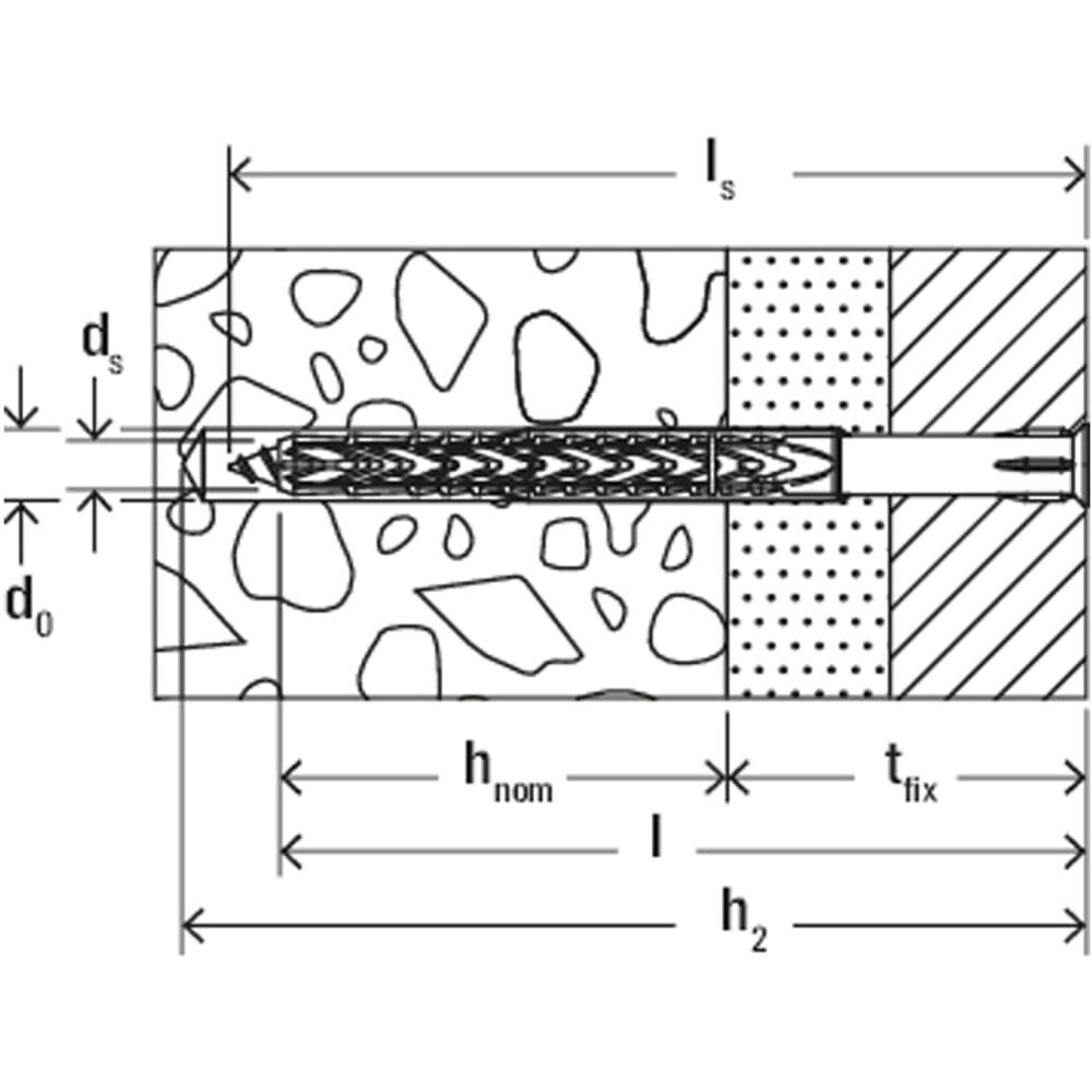 Tasselli Prolungati Sxrl 10x80 T-ex 46263, 50 Tasselli E Viti 50, Da: Facciate, Controsoffitti E Sottostrutture Per Tetti In Legno E Metallo, Cornici In Legno, Serramenti E Finestre, 522698 - Foto 4