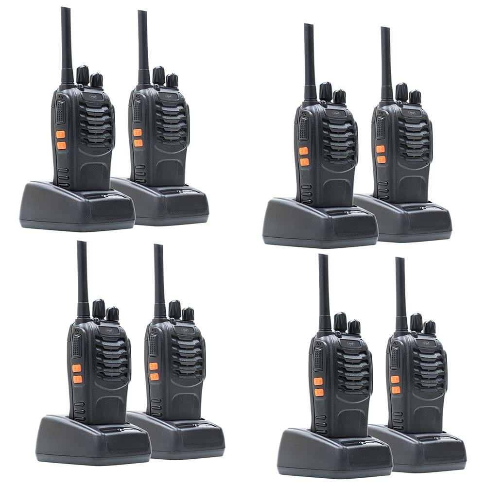 Kit Di 8 Stazioni Radio Portatili Pmr R40 Pro Batterie, Caricabatterie E Auricolari Inclusi - Foto 1