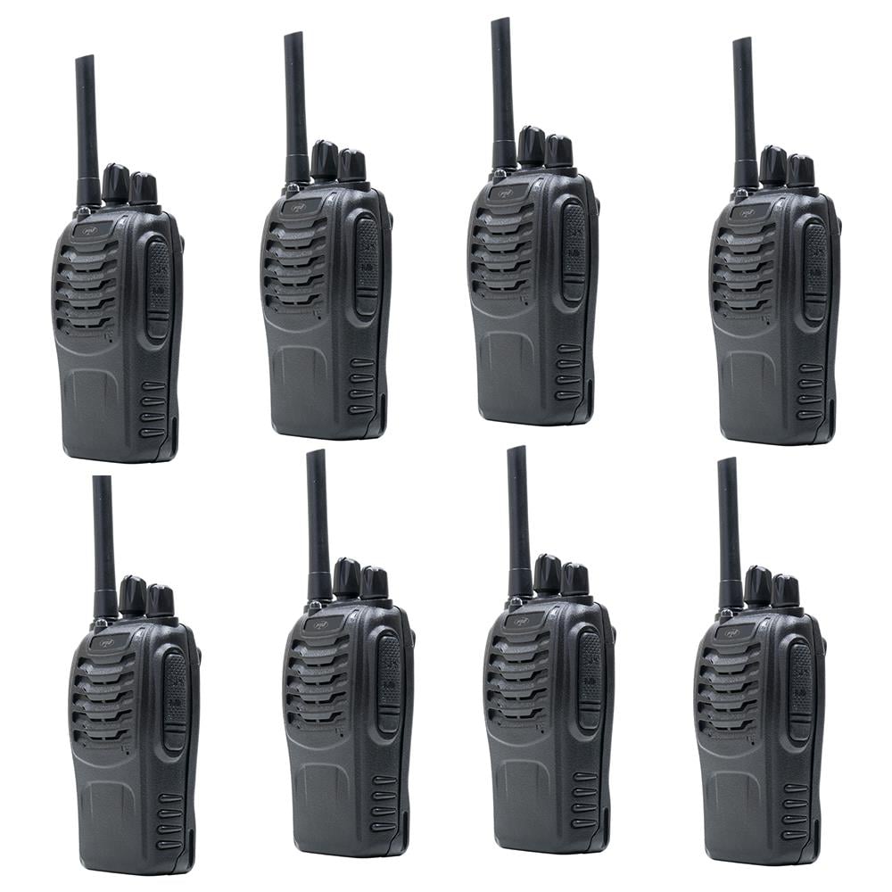 Kit Di 8 Stazioni Radio Portatili Pmr R40 Pro Batterie, Caricabatterie E Auricolari Inclusi - Foto 2