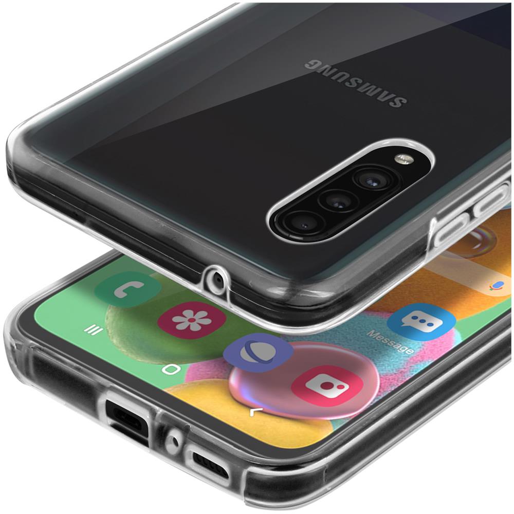 Cover Samsung Galaxy A90 Posteriore Rigido E Anteriore Morbido Trasparente - Foto 5