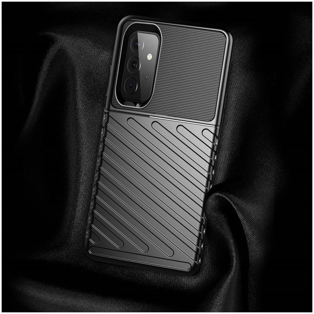 Cover Per Samsung Galaxy A72 Resistente Nera Bordi Fotocamera E Schermo Rialzati - Foto 5