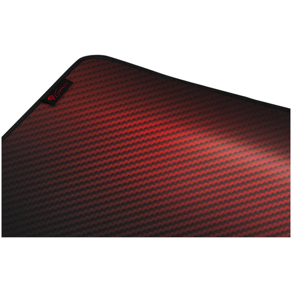 Tappetino Per Mouse Genesis Carbon 500 Ultra Blaze, 450 X 1100 X 2,5 Mm, Rosso / nero - Foto 2